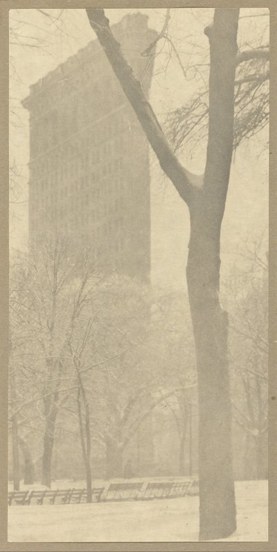 Das Flatiron-Gebäude von Alfred Stieglitz